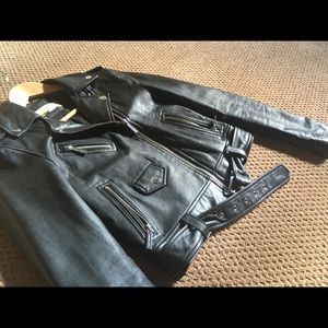 MICHAEL Michael Kors genuine lambskin jacket, XS